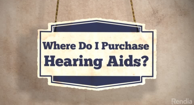 Vignette: Where Do I Purchase Hearing Aids